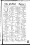 Public Ledger and Daily Advertiser Tuesday 20 January 1857 Page 1