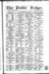 Public Ledger and Daily Advertiser Wednesday 28 January 1857 Page 1