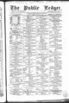 Public Ledger and Daily Advertiser Monday 03 August 1857 Page 1