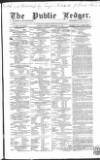 Public Ledger and Daily Advertiser Monday 14 September 1857 Page 1
