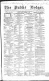 Public Ledger and Daily Advertiser Monday 19 October 1857 Page 1