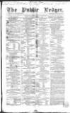 Public Ledger and Daily Advertiser Monday 02 November 1857 Page 1