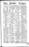Public Ledger and Daily Advertiser Thursday 12 November 1857 Page 1