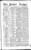 Public Ledger and Daily Advertiser Monday 21 December 1857 Page 1