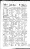 Public Ledger and Daily Advertiser Friday 08 January 1858 Page 1