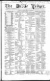 Public Ledger and Daily Advertiser Wednesday 13 January 1858 Page 1