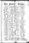 Public Ledger and Daily Advertiser Monday 01 March 1858 Page 1