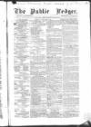 Public Ledger and Daily Advertiser Friday 02 April 1858 Page 1