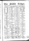 Public Ledger and Daily Advertiser Wednesday 21 April 1858 Page 1