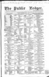 Public Ledger and Daily Advertiser Wednesday 02 June 1858 Page 1