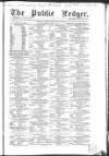 Public Ledger and Daily Advertiser Friday 25 June 1858 Page 1