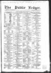 Public Ledger and Daily Advertiser Wednesday 18 August 1858 Page 1