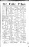 Public Ledger and Daily Advertiser Friday 29 October 1858 Page 1