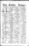 Public Ledger and Daily Advertiser Thursday 04 November 1858 Page 1