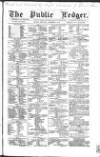 Public Ledger and Daily Advertiser Thursday 09 December 1858 Page 1