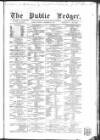 Public Ledger and Daily Advertiser Tuesday 14 December 1858 Page 1
