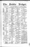 Public Ledger and Daily Advertiser Thursday 16 December 1858 Page 1