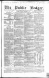 Public Ledger and Daily Advertiser Saturday 25 December 1858 Page 1