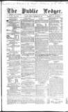 Public Ledger and Daily Advertiser Tuesday 28 December 1858 Page 1