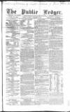 Public Ledger and Daily Advertiser Thursday 30 December 1858 Page 1