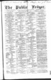 Public Ledger and Daily Advertiser Saturday 22 January 1859 Page 1