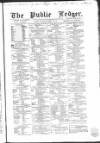 Public Ledger and Daily Advertiser Thursday 24 March 1859 Page 1