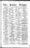 Public Ledger and Daily Advertiser Saturday 30 July 1859 Page 1