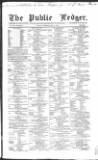 Public Ledger and Daily Advertiser Thursday 02 May 1861 Page 1