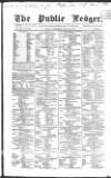 Public Ledger and Daily Advertiser Wednesday 14 August 1861 Page 1
