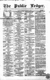 Public Ledger and Daily Advertiser Thursday 02 January 1862 Page 1