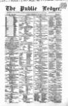 Public Ledger and Daily Advertiser Wednesday 29 January 1862 Page 1