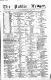 Public Ledger and Daily Advertiser Wednesday 07 May 1862 Page 1