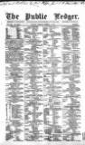 Public Ledger and Daily Advertiser Tuesday 14 October 1862 Page 1