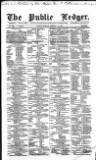 Public Ledger and Daily Advertiser Monday 12 January 1863 Page 1