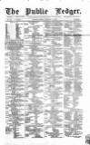 Public Ledger and Daily Advertiser Tuesday 13 January 1863 Page 1