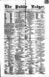 Public Ledger and Daily Advertiser Wednesday 04 March 1863 Page 1