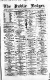 Public Ledger and Daily Advertiser Tuesday 28 April 1863 Page 1