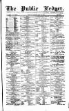 Public Ledger and Daily Advertiser Tuesday 16 June 1863 Page 1