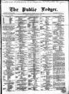 Public Ledger and Daily Advertiser Thursday 05 January 1865 Page 1
