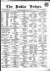 Public Ledger and Daily Advertiser Wednesday 18 January 1865 Page 1