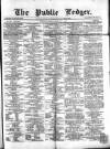 Public Ledger and Daily Advertiser Saturday 11 February 1865 Page 1