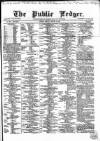 Public Ledger and Daily Advertiser Friday 04 August 1865 Page 1