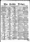 Public Ledger and Daily Advertiser Saturday 12 August 1865 Page 1