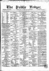 Public Ledger and Daily Advertiser Friday 06 October 1865 Page 1