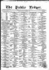 Public Ledger and Daily Advertiser Tuesday 05 December 1865 Page 1