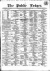 Public Ledger and Daily Advertiser Tuesday 23 January 1866 Page 1