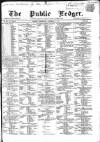 Public Ledger and Daily Advertiser Wednesday 07 November 1866 Page 1