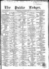 Public Ledger and Daily Advertiser Monday 19 November 1866 Page 1