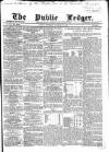 Public Ledger and Daily Advertiser Wednesday 26 December 1866 Page 1
