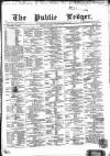 Public Ledger and Daily Advertiser Thursday 13 June 1867 Page 1